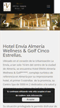 Mobile Screenshot of hotelenvialmeria.com